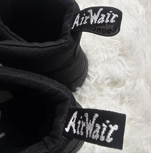 Dr Martens Black Womens Combs Boot Black AW004 6V 04 W - Picture 9 of 12